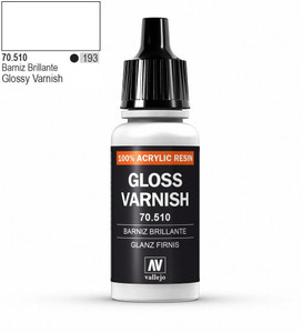  Vallejo Model Color 510 17ml Gloss Varnish 