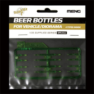 Meng Models 1/35 Beer Bottles For Vehicles & Dioramas   Meng Models 1/35 Beer Bottles For Vehicles & Dioramas