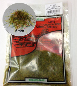Javis Static Grass Autumn Mix 6mm   Javis Static Grass Autumn Mix 6mm