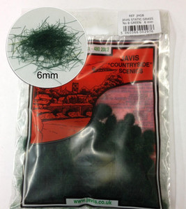 Javis Static Grass Green Mix 6mm Javis Static Grass Green Mix 6mm