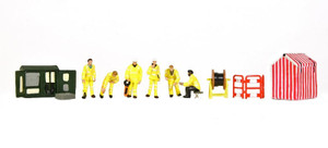Bachmann Roadside Technicians Set of 6 Figures   Bachmann Roadside Technicians Set of 6 Figures