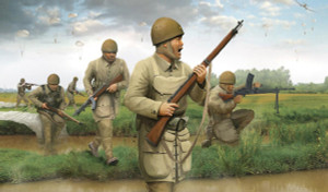  Strelets 1/72 Imperial Japanese Army Paratroopers Model Figures 