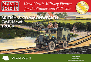 Plastic Soldier Company 1/72 British CMP 15cwt truck Plastic Soldier Company 1/72 British CMP 15cwt truck