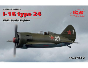 Icm ICM 1/32 Polikarpov I-16 Model Kit Icm ICM 1/32 Polikarpov I-16 Model Kit