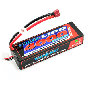 Voltz-RC 7.4V 4000mAh Li-Po 2S 50C Hardcase Battery   Voltz-RC 7.4V 4000mAh Li-Po 2S 50C Hardcase Battery