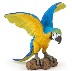  Papo Toys Blue Ara Parrot 