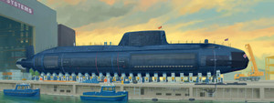 Trumpeter 1/144 HMS Astute Trumpeter 1/144 HMS Astute