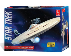 Amt Models AMT Models 1/537 Star Trek USS Enterprise Refit Model Kit Amt Models AMT Models 1/537 Star Trek USS Enterprise Refit Model Kit