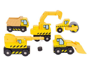 BigJigs Site Vehicles Set BigJigs Site Vehicles Set