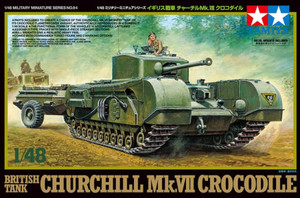Tamiya 1/48 Churchill Mk.VII Crocodile Tamiya 1/48 Churchill Mk.VII Crocodile