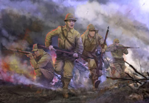 Strelets 1/72 Japanese Army in Attack Strelets 1/72 Japanese Army in Attack