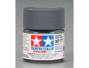 Tamiya Mini XF-77 Flat IJN Grey Sasebo 10ml Acrylic Paint Tamiya Mini XF-77 Flat IJN Grey Sasebo 10ml Acrylic Paint