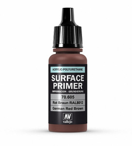 Vallejo Model Air 70605 17ml German Red Brown (RAL 8012) Primer Vallejo Model Air 70605 17ml German Red Brown (RAL 8012) Primer
