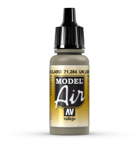 Vallejo Model Air 284 17ml UK Light Mud Matt Acrylic   Vallejo Model Air 284 17ml UK Light Mud Matt Acrylic