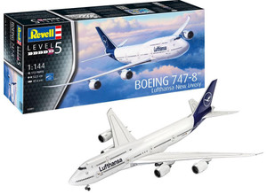 Revell 1/144 Boeing 747-8 Lufthansa New Livery Revell 1/144 Boeing 747-8 Lufthansa New Livery