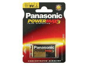 Panasonic Alkaline 9 Volt Battery Panasonic Alkaline 9 Volt Battery