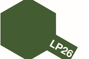  Tamiya LP-26 Flat JGSDF Green 10ml Lacquer Paint 