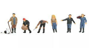 Bachmann Modern Farming Set Of 6 Figures Bachmann Modern Farming Set Of 6 Figures