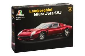  Italeri 1/24 Lamborghini Miura Jota SVJ 