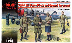 Icm ICM 1/48 Soviet Air Force Pilots '43-'45 