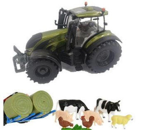 Britains 1/32 Valtra Tractor Play Set Britains 1/32 Valtra Tractor Play Set