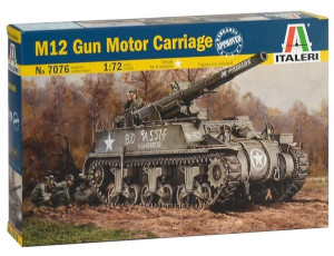  Italeri 1/72 M12 GMC 