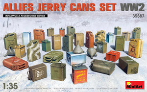 MiniArt 1/35 Allies Jerry Cans Set WWII Model Kit MiniArt 1/35 Allies Jerry Cans Set WWII Model Kit