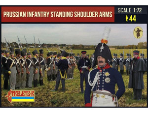  Strelets 1/72 Prussian Infantry Shoulder Arms Model Figures 