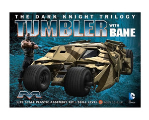  Moebius Models 1/25 Dark Knight Armoured Tumbler with Bane Figure 