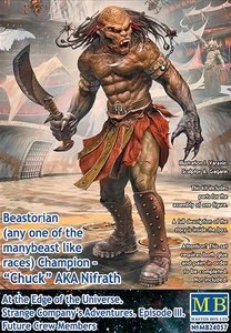  Master Box 1/24 The Edge of Universe Beastorian Champion Model Kit 