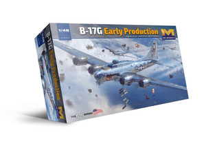 Hong Kong Models 1/48 B-17G Flying Fortress Early Production Model Kit Hong Kong Models 1/48 B-17G Flying Fortress Early Production Model Kit
