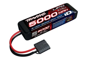  Traxxas 5000mAh 7.4V 2S 25C LiPo Battery (TRX Plug) 