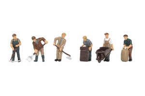 Bachmann Post War Farming Set Of 6 Figures   Bachmann Post War Farming Set Of 6 Figures