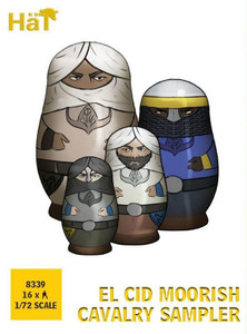  Hat Industrie 1/72 El Cid Moorish Cavalry Sampler Model Kit 