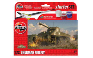 Airfix 1/72 Beginners Set Sherman Firefly 