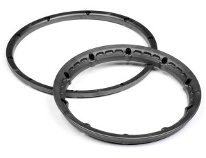 HPI Racing Heavy Duty Bead Lock Rings, gunmetal, 2pcs HPI Racing Heavy Duty Bead Lock Rings, gunmetal, 2pcs