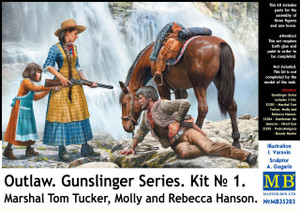 Master Box 1/35 Outlaw Gunslinger Series Kit 1 Master Box 1/35 Outlaw Gunslinger Series Kit 1