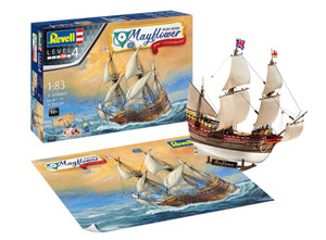 Revell 1/83 Mayflower 400th Anniversary Gift Set Revell 1/83 Mayflower 400th Anniversary Gift Set