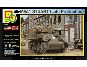 Classy Hobby 1/16 M5A1 Stuart Light Tank Late Production Model Kit Classy Hobby 1/16 M5A1 Stuart Light Tank Late Production Model Kit