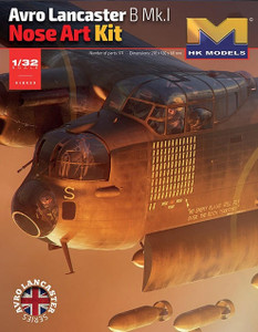 Hong Kong Models 1/32 Avro Lancaster Nose Art Model Kit Hong Kong Models 1/32 Avro Lancaster Nose Art Model Kit