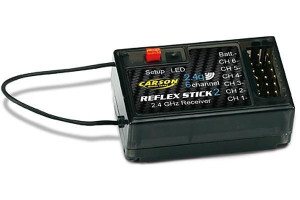  Carson 6 Channel 2.4Ghz Receiver for 6ch Reflex Stick 