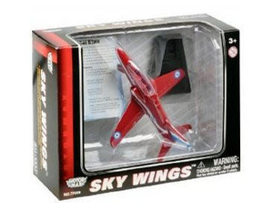  Motor Max Sky Wings BAE Hawk Diecast Plane 