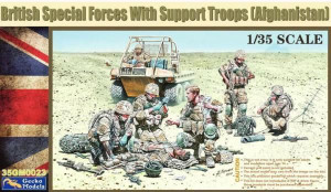  Gecko Models 1/35 British Special Forces W/Support Troops 