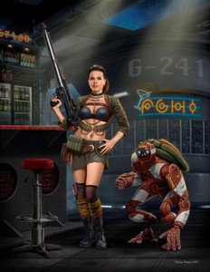  Master Box 1/24 Back Off Model Figure Set 