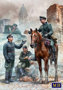 Master Box 1/35 Urgent Dispatch German Military Men WW II Model Kit Master Box 1/35 Urgent Dispatch German Military Men WW II Model Kit