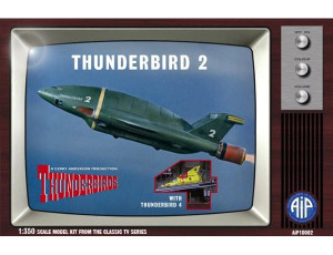 Adventures In Plastic 1/350 Thunderbird 2 with Thunderbird 4 Model Kit   Adventures In Plastic 1/350 Thunderbird 2 with Thunderbird 4 Model Kit
