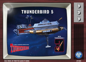 Adventures In Plastic Thunderbird 5 with Thunderbird 3 Model Kit   Adventures In Plastic Thunderbird 5 with Thunderbird 3 Model Kit