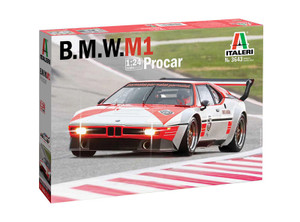 Italeri 1/24 BMW M1 Procar   Italeri 1/24 BMW M1 Procar