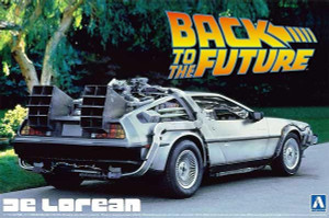 Aoshima 1/24 Back to the Future DeLorean Model Kit 