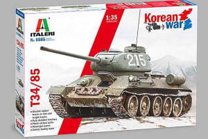  Italeri 1/35 T-34/85 Korean War 